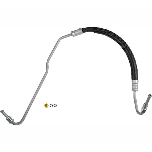 Sunsong Power Steering Pressure Line Hose Assembly - Hydroboost To Gear