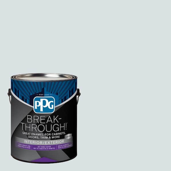 1 gal. PPG1160-1 Harbor Mist Satin Door, Trim & Cabinet Paint