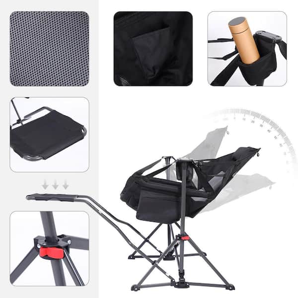 Hammock Camping Chair, Camping Chair Rocker with Removable