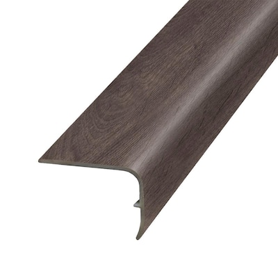 Monument 1.32 in. T x 1.88 in. W x 78.7 in. L Vinyl Stair Nose Molding