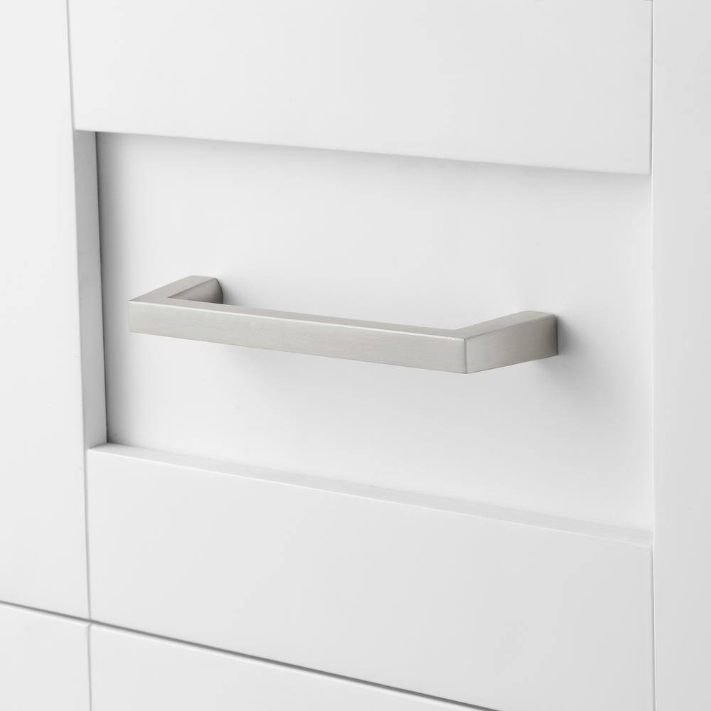 Tahoe 42" Pure White Engineered Stone Single Sink Vanity Set