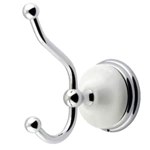 KOHLER Artifacts Double Robe Hook in Polished Chrome K-72572-CP - The Home  Depot