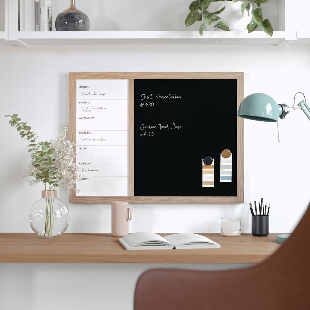 Week-At-A-Glance Chalkboard Wall Calendar