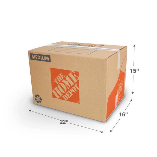 The Home Depot 7 Box Bathroom Moving Box Kit Hdba1 The Home Depot