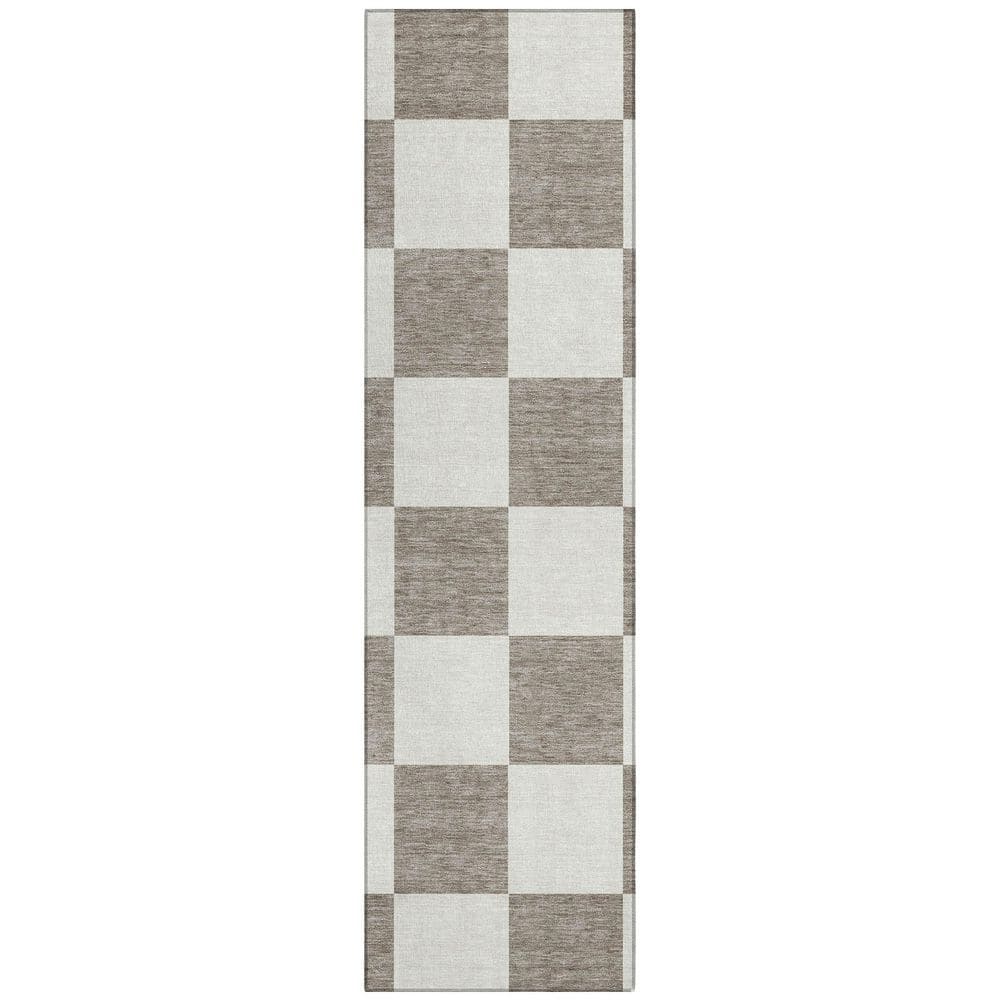 Chantille Machine Washable Indoor/Outdoor Abstract ACN2345 Taupe 2 ft. 3 in. x 7 ft. 6 in. Runner Rug price history on PriceWatchPro