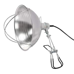 10-1/2 in. 300-Watt Incandescent Heavy Duty Heat Lamp Clamp Light