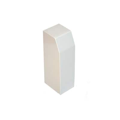 30/07 Original Series Left End/Wall Cap - Hot Water Hydronic Baseboard Cover (Not for Electric Baseboard)