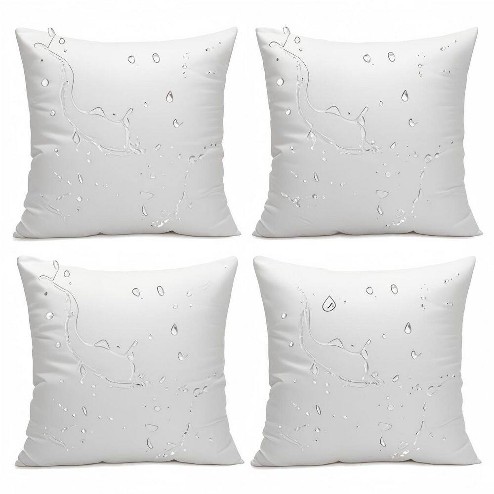 18 in. x 18 in. Outdoor Throw Pillow Inserts, Waterproof Hypoallergenic CushionGuard for Patio and Indoor Decor (4-Pack) price history on PriceWatchPro
