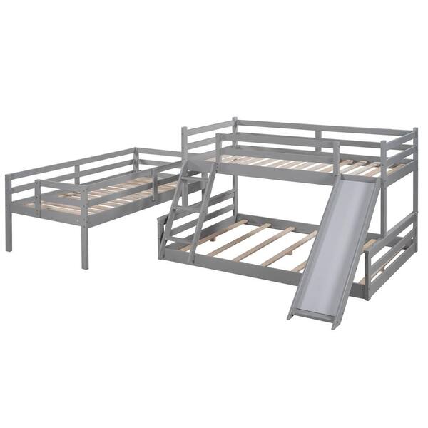 Full Triple Bunk Bed, American Signature Bunk Bed Assembly Instructions
