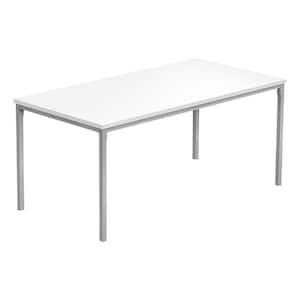 Mariana 40 in. White Rectangle Wood Coffee Table