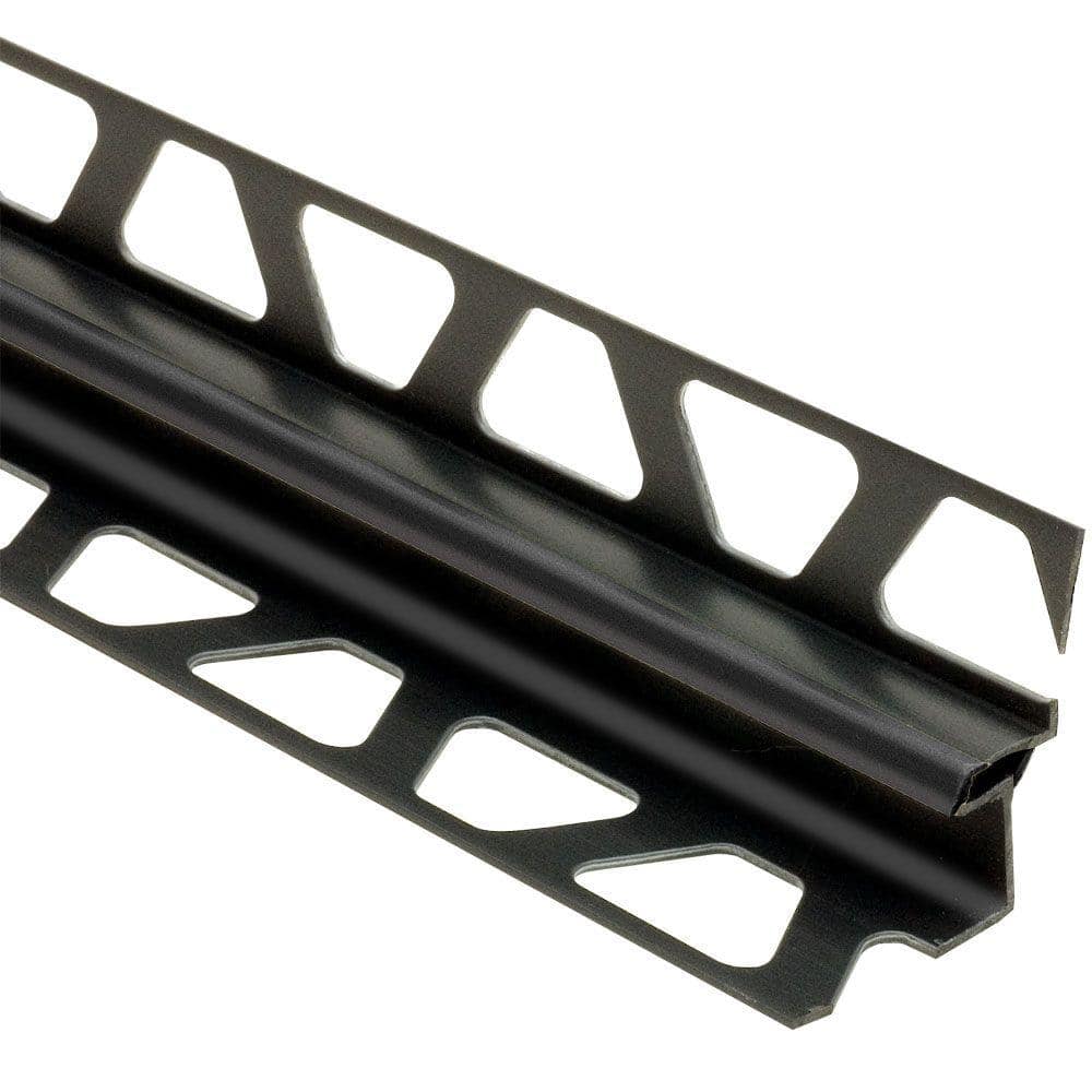 Dilex-EKE Black 9/32 in. x 8 ft. 2-1/2 in. PVC Corner Movement Joint Tile Edging Trim price history on PriceWatchPro