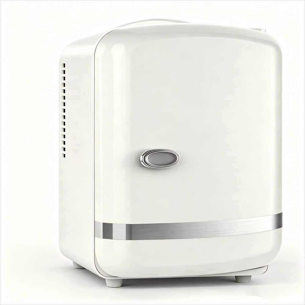 0.14 cu. ft. Retro Mini Refrigerator, with Both Cooling And Heating Functions, Removable Shelves in White price history on PriceWatchPro