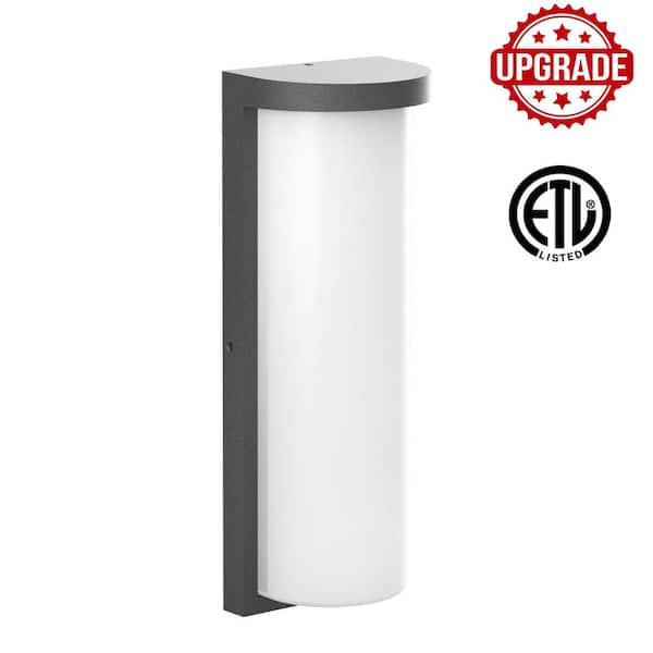 5 in. 22-Watt Radar-Motion Activated White Integrated LED Wall Ceiling Surface Flush Mount Smart Flood Light