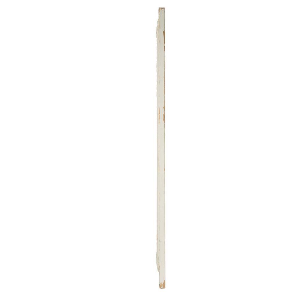 Elegant Off-White Magnesia Tall Wall Art Panel Set