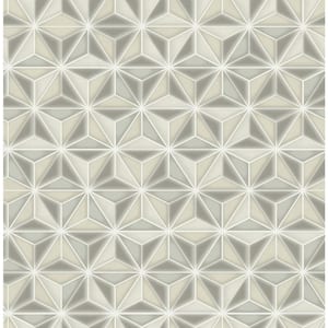 Seabrook Designs Einstein Geometric Metallic Gold and Black Paper ...