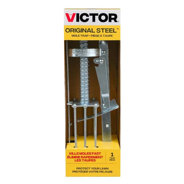 Plunger Style Mole Trap (2-Pack)