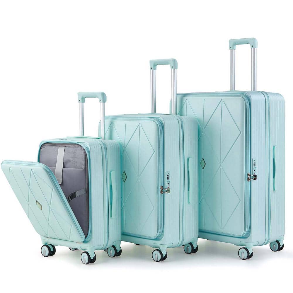 Luggage 3-Piece Sets(20/24/28), Expandable Carry On Luggage Durable Lightwe