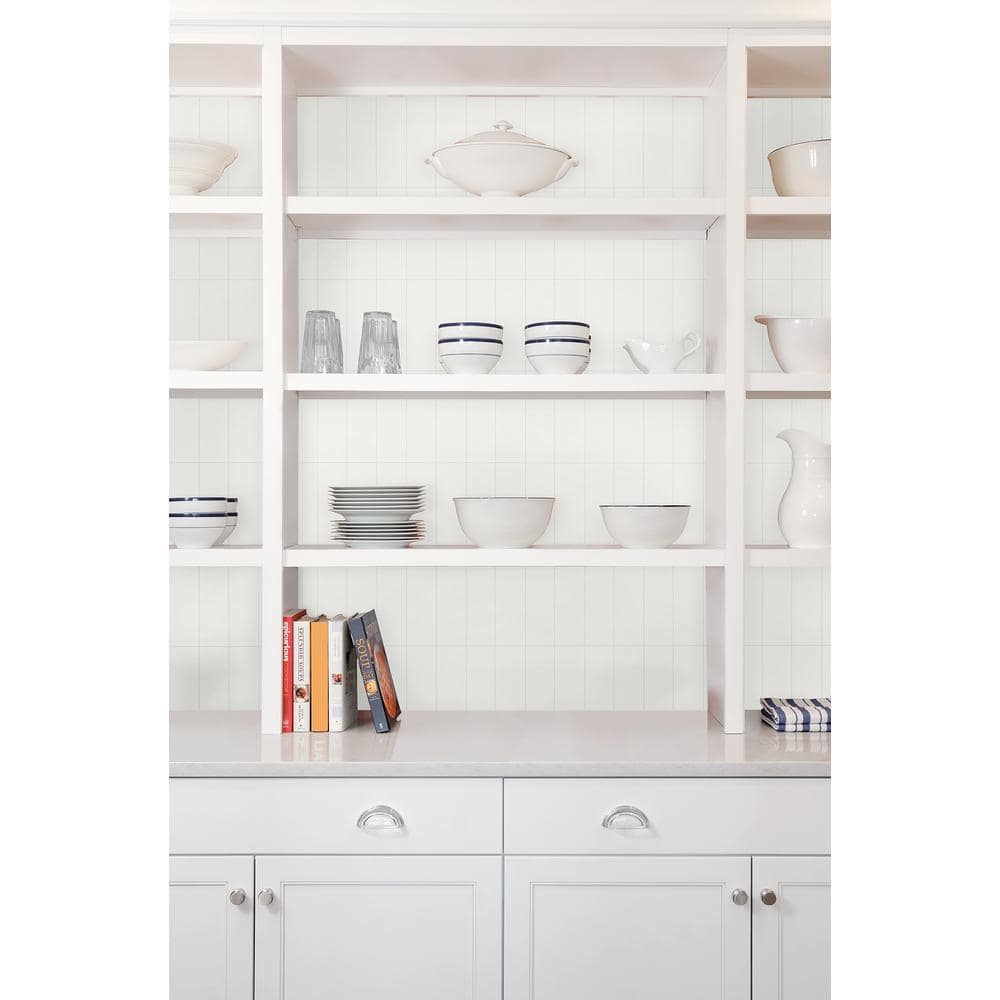 White Subway Peel and Stick Luxury Wall Tiles