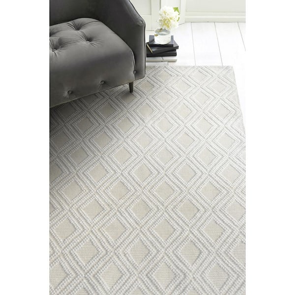 Renewed Ivory 8 ft. x 10 ft. Farmhouse Upcycled Handwoven Area Rug
