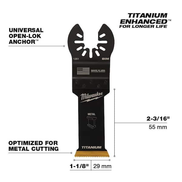 Milwaukee - Oscillating Multi-Tool Blade Kit (20-Piece) with Tool Pouch