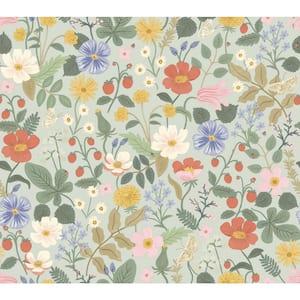 RIFLE PAPER CO. Strawberry Fields Unpasted Wallpaper (Covers 60.75 sq ...