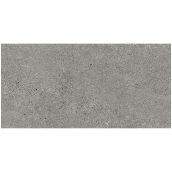 Giorbello Italian Metalia Porcelain 12 in. x 24 in. x 9mm Flooring and Wall Tile Pallet - Dark Gray (35PCS, 70 sq. ft.)