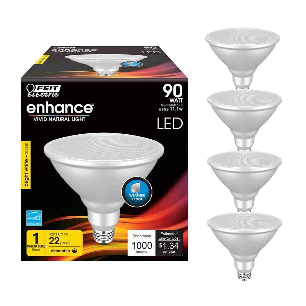 Feit Electric 90-Watt Equivalent PAR38 Dimmable CEC Title 20