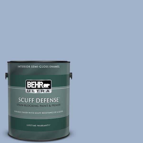 BEHR ULTRA 1 gal. #S530-3 Aerial View Extra Durable Semi-Gloss Enamel Interior Paint & Primer