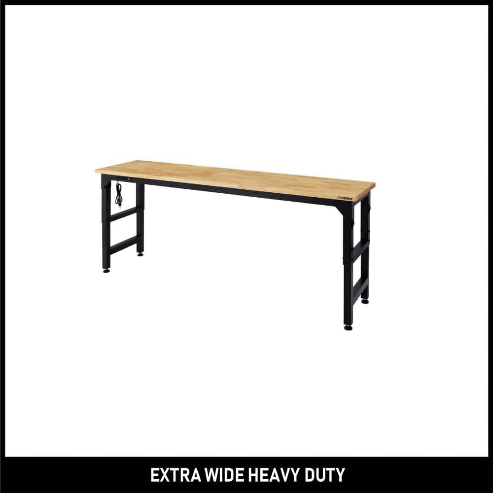 Reviews for Husky 96 in. W x 23 in. D Adjustable Height Extra Wide ...