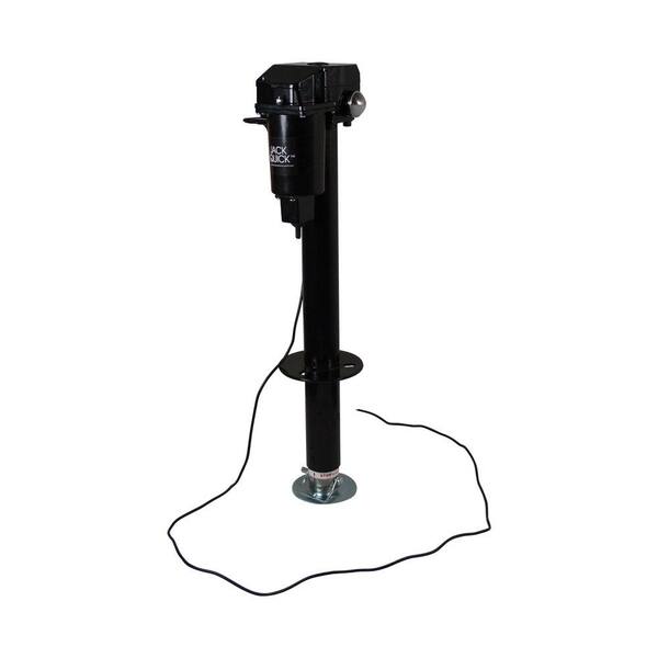 Quick Products JQ-3000 2.25 in. 3250 lbs. Electric Tongue Jack with ...