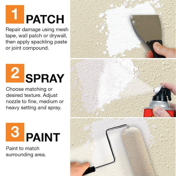 Knockdown Texture Sponge，Drywall Repair Tool Set，Plastic Putty Knife,Texture  Patch Sponge for Wall Texture Repair : : DIY & Tools