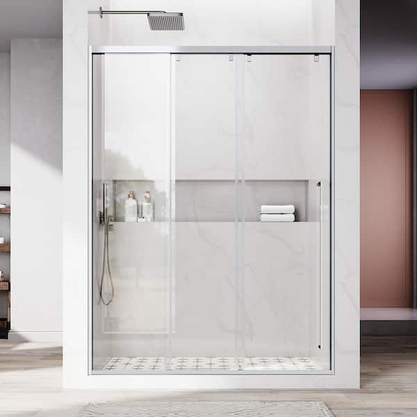 UNIKOO UKS13-L 56 to 60 in. W x 66 in. H Triple Bypass Sliding