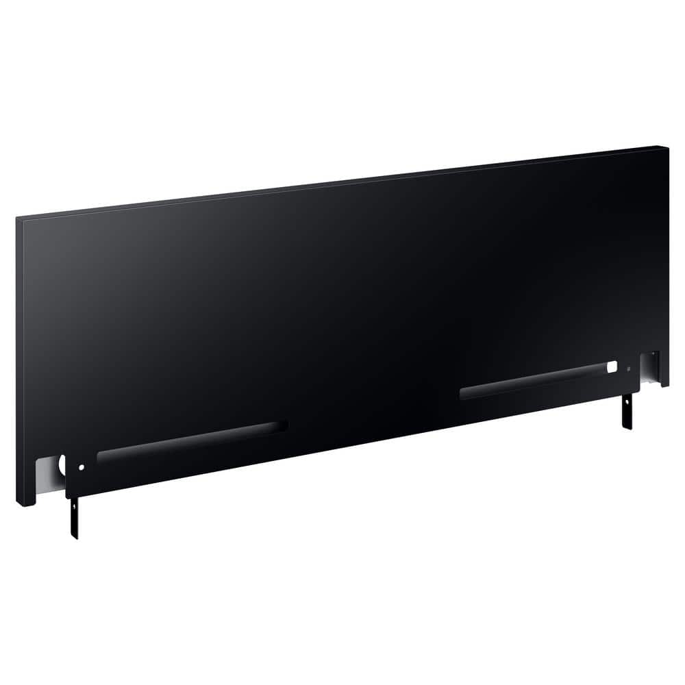 9 in. Backguard in Black for 30 in. Slide in Range