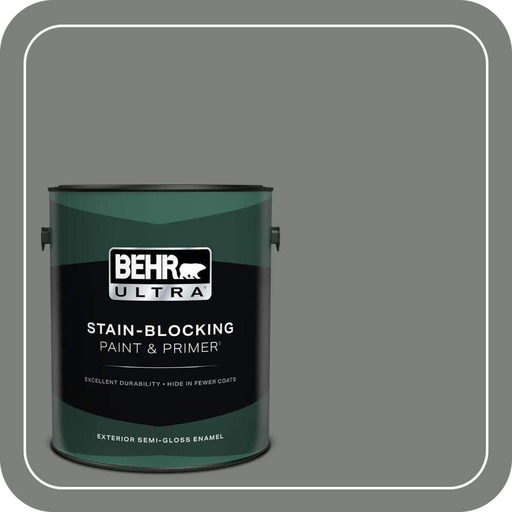 1 gal. #MQ6-20 Coastal Storm Semi-Gloss Enamel Exterior Paint & Primer price history on PriceWatchPro
