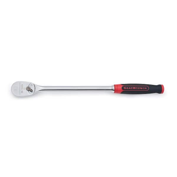GEARWRENCH 1/2 in. Drive 84-Tooth Dual Material Teardrop Ratchet