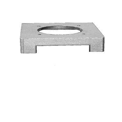 BlueLinx 4-1/4 in. x 4-1/4 in. Aluminum Plinth Na