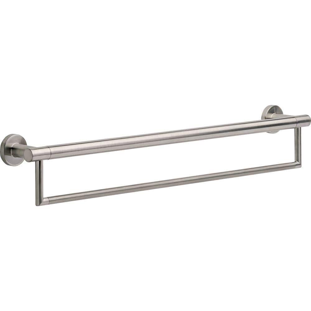Stainless Steel 26" Wall Mounted Double Towel Bar