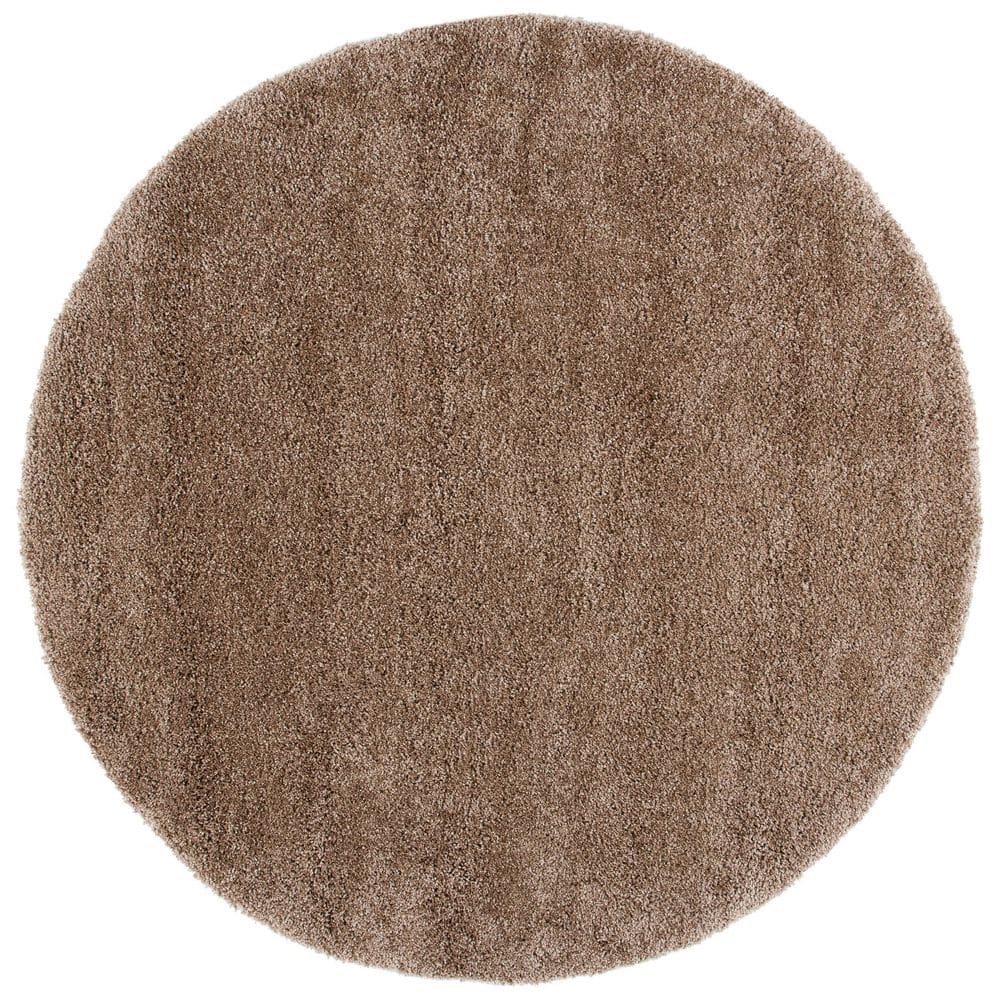 Milan Shag Dark Beige 10 ft. x 10 ft. Solid Flokati Round Area Rug price history on PriceWatchPro