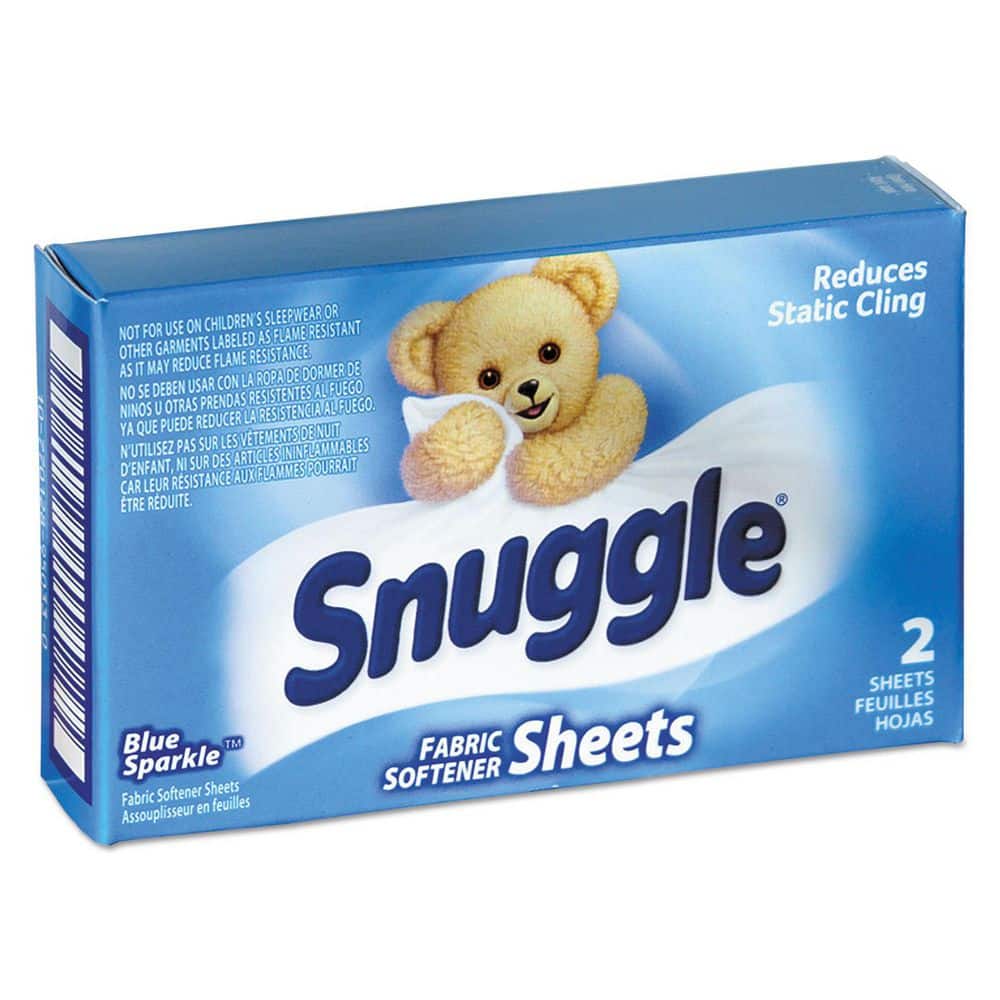 Blue Sparkle Vend Design Fabric Softener Dryer Sheets 2-Sheets/Box, 100 Box