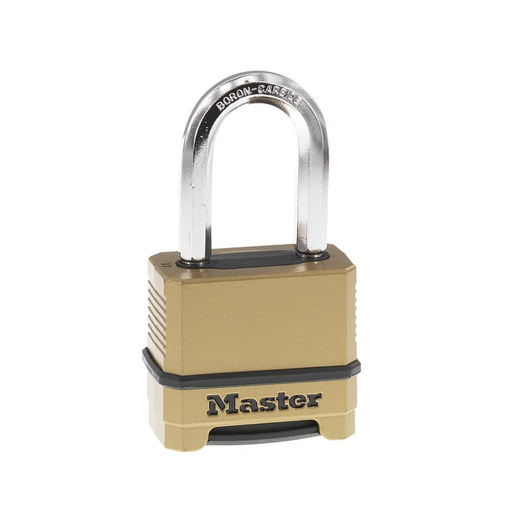 Master Lock 175D 6 Pack 2in Combination Solid Body Padlock