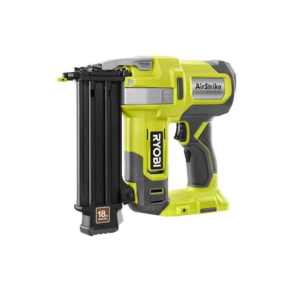 RYOBI ONE+ 18V 18-Gauge Cordless AirStrike Brad Nailer (Tool Only