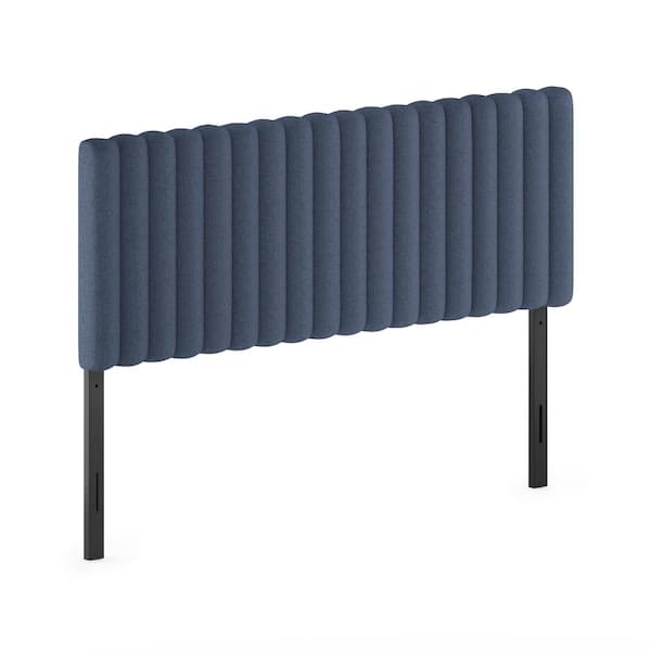 Furinno Roanne Denim Upholstered Tufted Queen Headboard