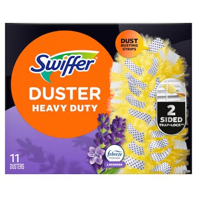 Swiffer 360 Multi-Surface Heavy-Duty Lavender Scent Microfiber Duster Refill (11-Count)