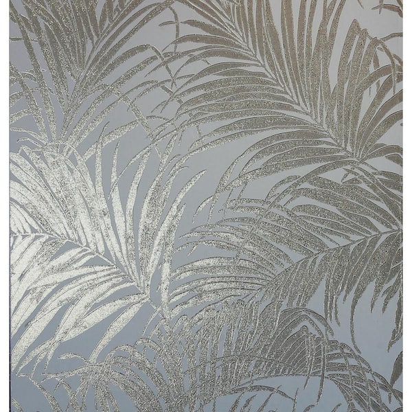 Arthouse Palm Fabric Strippable Wallpaper (Covers 57 sq. ft.)