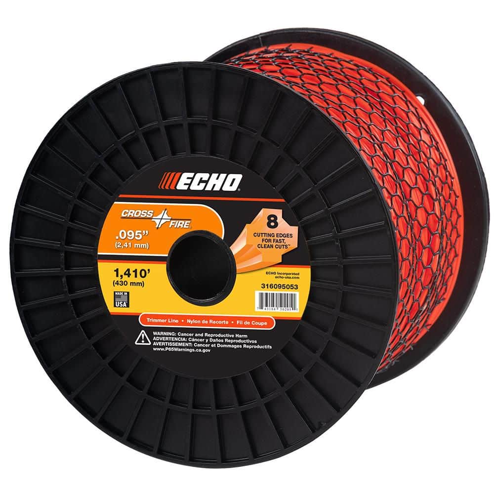 ECHO 0.095 in. x 1,410 ft. Large Spool Cross-Fire Trimmer Line