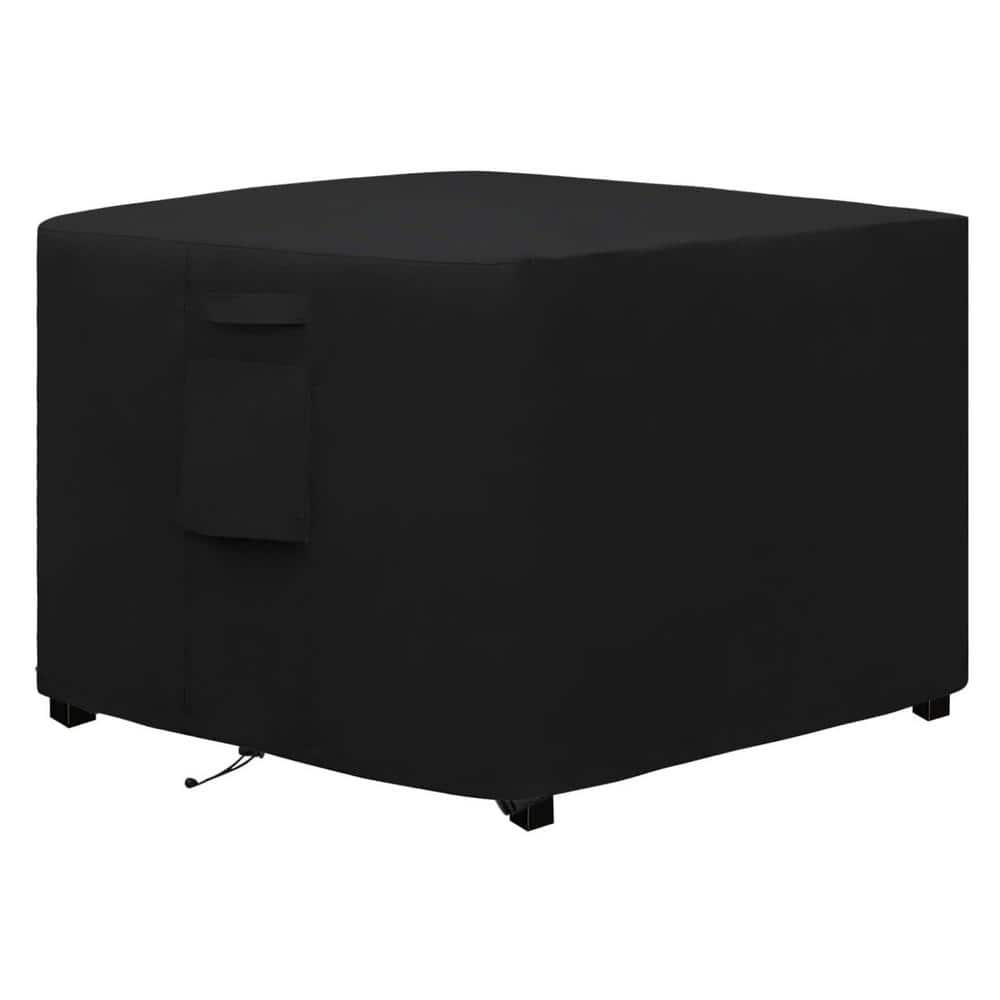 "Outdoor Fire Pit Cover Square 32"" Lx32 Wx24 H, Durable Outdoor Gas Waterproof and Weatherproof Cover, Black" price history on PriceWatchPro