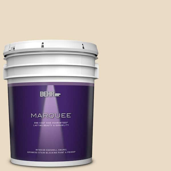 BEHR MARQUEE 5 gal. #MQ3-41 Moongaze One-Coat Hide Eggshell Enamel Interior Paint & Primer