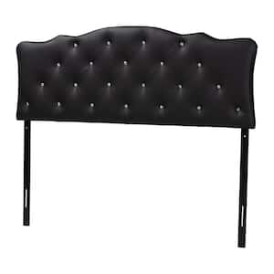 Rita Black Queen Headboard