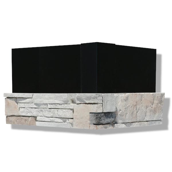 Silvermine Stone 6 in. x 24 in. Stone Veneer Ledgestone Pre-cut