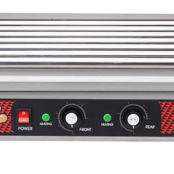 Funtime 180 sq. in. Stainless Steel Hot Dog Roller Grill RDB12SS - The Home  Depot